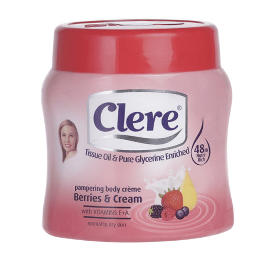 Clere Berries & cream