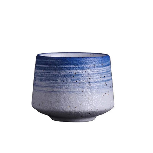 Ceramic cup for coffee ( blue )