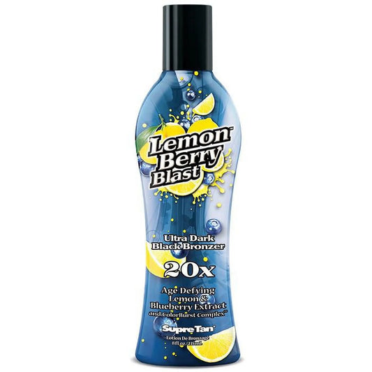 Supre Tan Lemon Berry Blast Ultra Dark Black Bronzer 20X