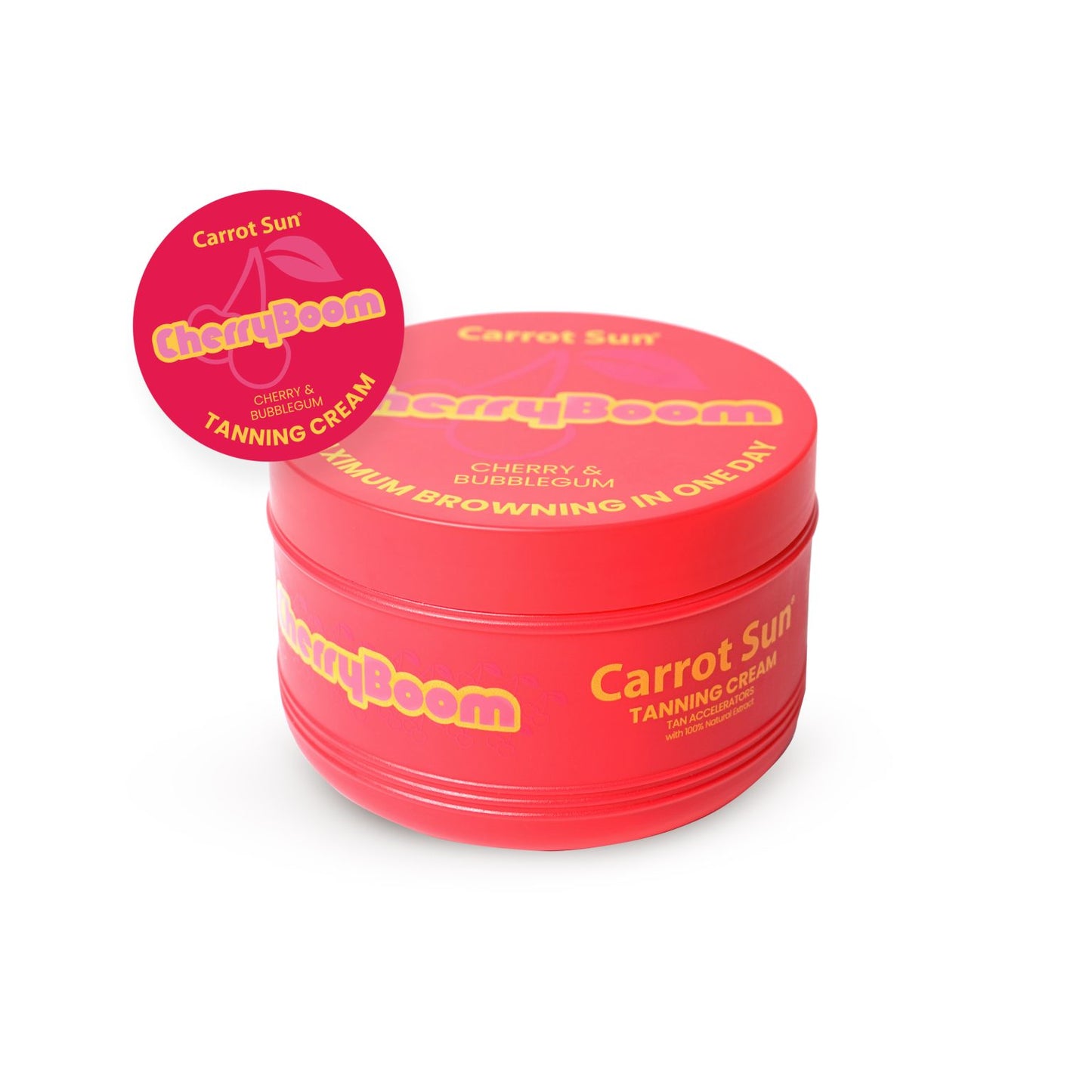 Carrot sun – Cherry Boom – Cherry & Bubblegum Tanning Cream
