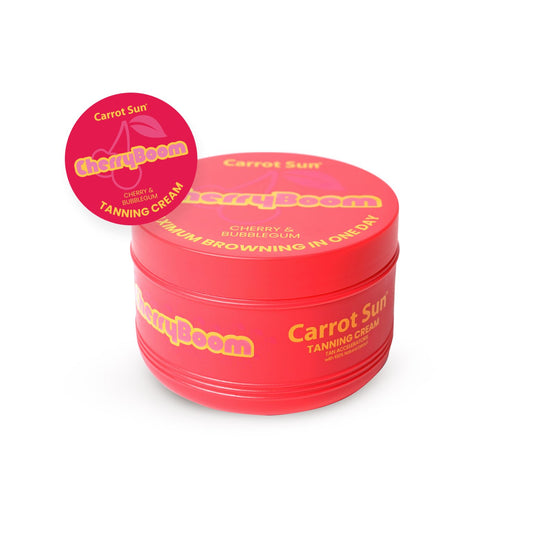 Carrot sun – Cherry Boom – Cherry & Bubblegum Tanning Cream
