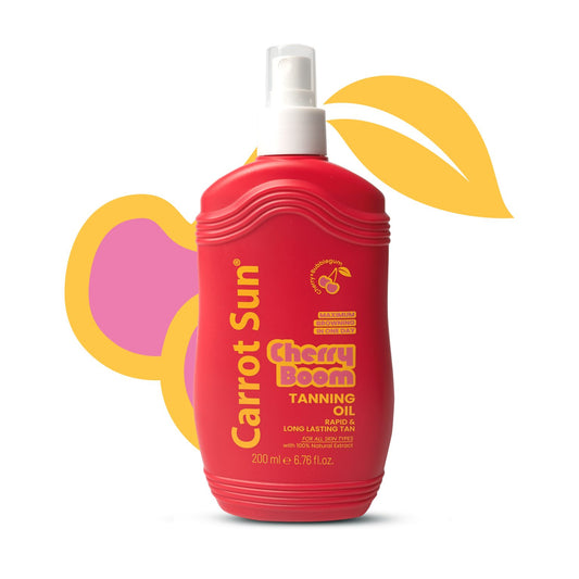 Carrot sun – Cherry Boom – Cherry & Bubblegum Tanning Spray