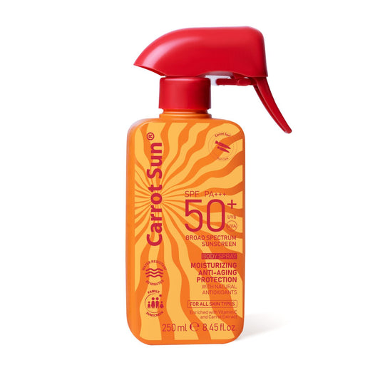 SUNSCREEN Carrot Sun – Family Pack sunscreen SPF 50+ – Very High Protection and Water resistant 250ml